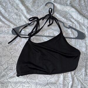 SHEIN Black Halter Tank Top